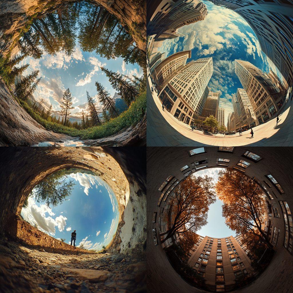 Wide-angle view style, Midjourney V6.1, render 1 of 4