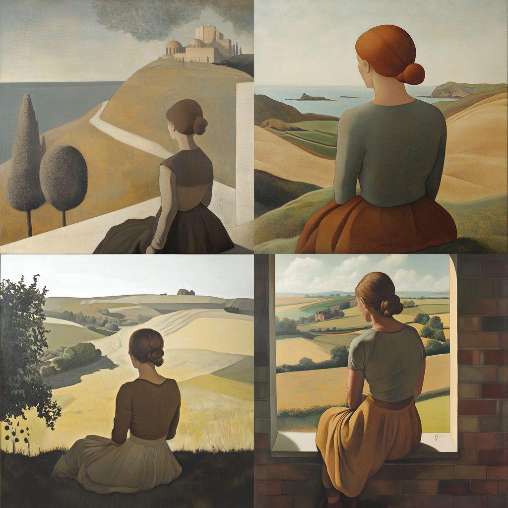 Winifred Knights style, Midjourney V6.1, render 1 of 4