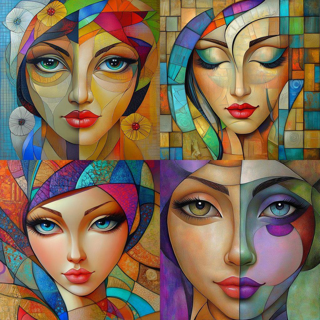 Wlad Safronow style, Midjourney V6.1, render 1 of 4