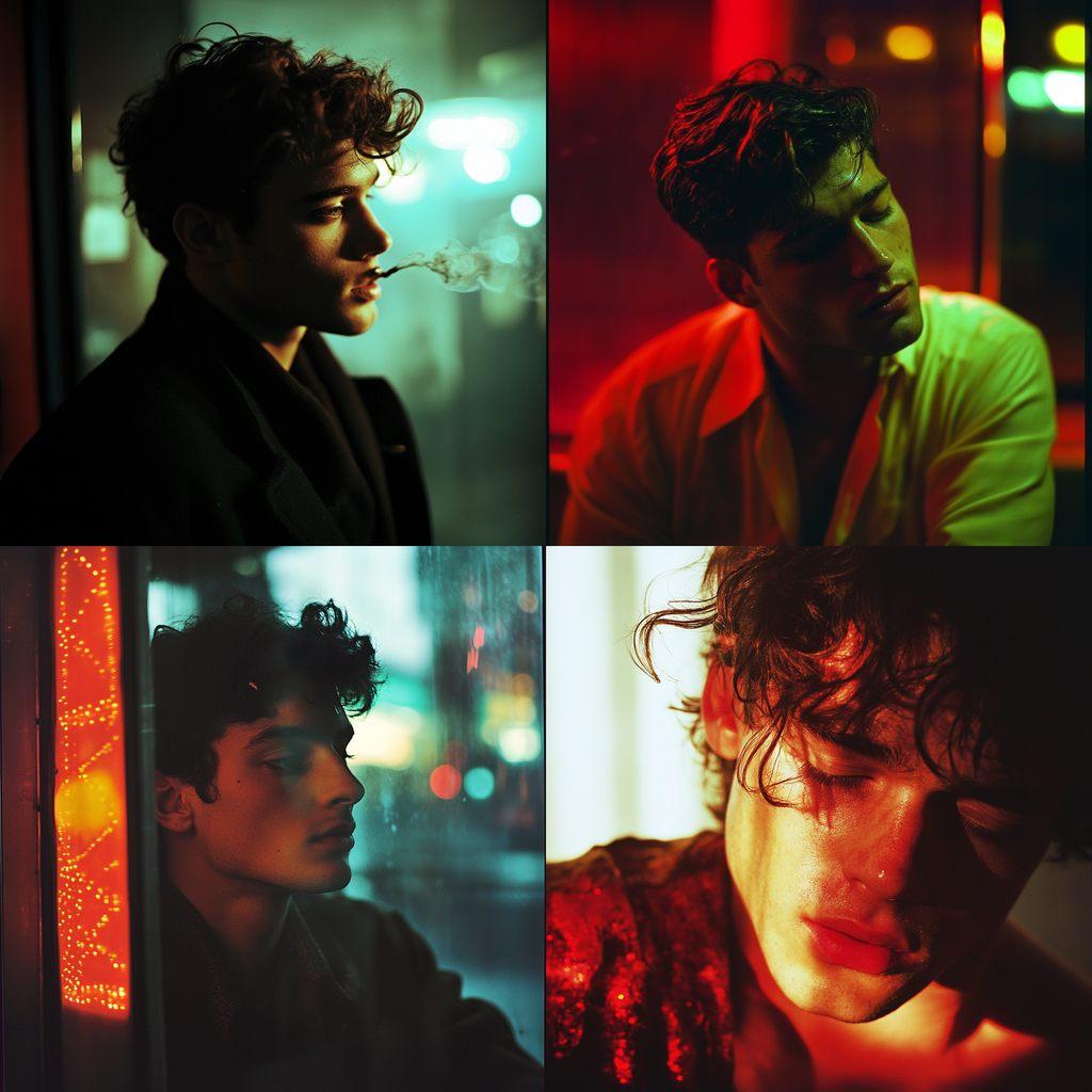 Xavier Dolan style, Midjourney V6.1, render 1 of 4