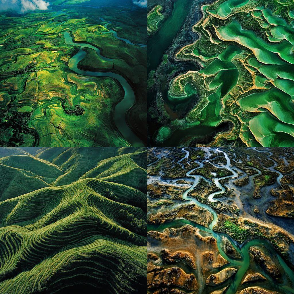 Yann Arthus-Bertrand style, Midjourney V6.1, render 1 of 4