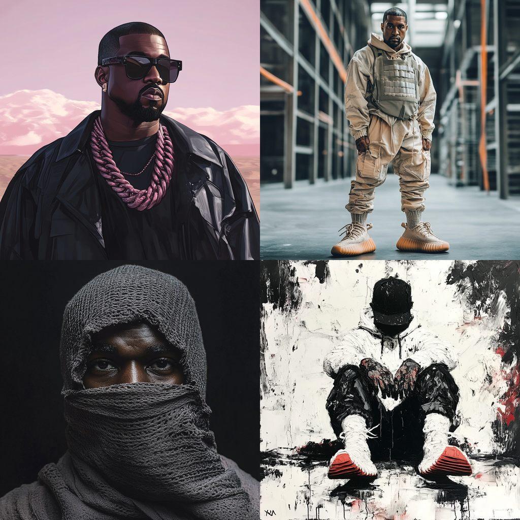 Yeezy style, Midjourney V6.1, render 1 of 4