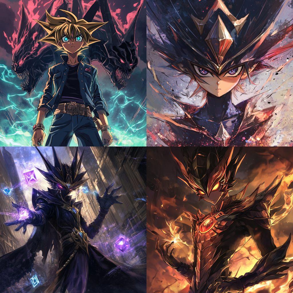 Yu-Gi-Oh style, Midjourney V6.1, render 1 of 4