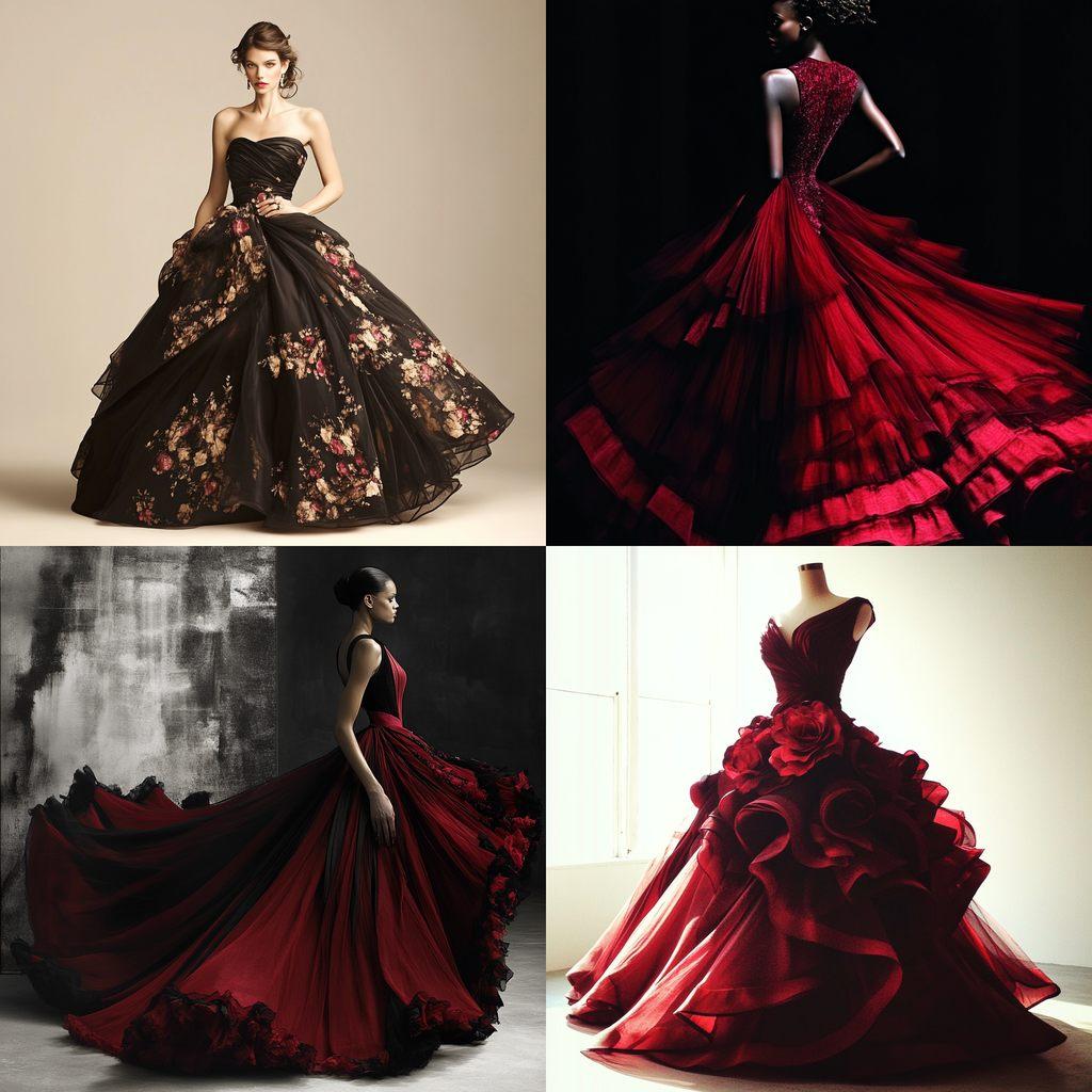 Zac Posen style, Midjourney V6.1, render 1 of 4