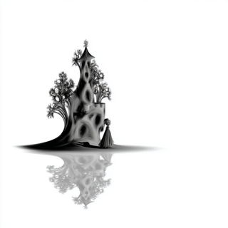 Void Lithograph style, Midjourney V7: retro fairy-tale illustration