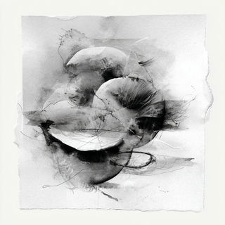Washfracture style, Midjourney V7: abstract 3D render