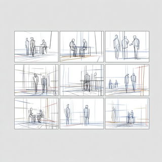 Wireash style, Midjourney V7: black-and-white manga comic strip