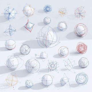 Wireash style, Midjourney V7: creative pattern composition
