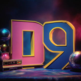 Ruincathode style, Midjourney V7: typographic composition with large letters