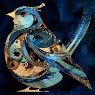 Glyphbazaar style, Midjourney V7: traditional folk art