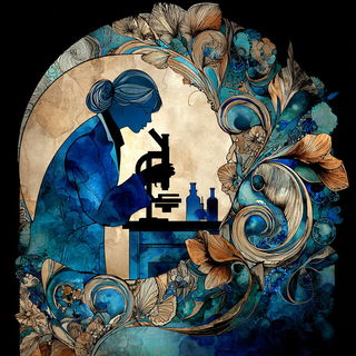 Glyphbazaar style, Midjourney V7: editorial illustration for popular scientific magazine cover