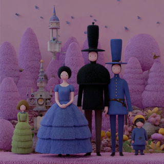 Cliffpastel style, Midjourney V7: retro fairy-tale illustration