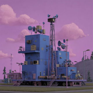 Cliffpastel style, Midjourney V7: technical infrastructure blueprint schematics