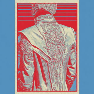 Cosmigravure style, Midjourney V7: haute-couture fashion outfit
