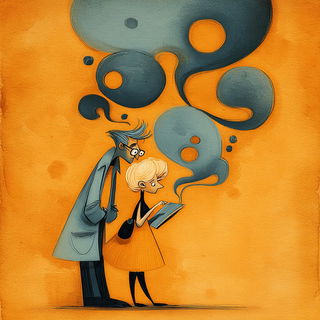 Cinder Fume Towers style, Midjourney V7: editorial illustration for popular scientific magazine cover