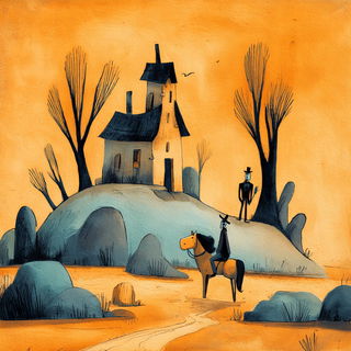 Cinder Fume Towers style, Midjourney V7: classical 18th-century oil painting