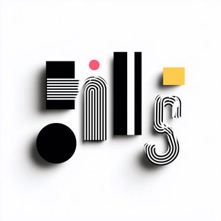 The Blackround Society style, Midjourney V7: abstract 3D render