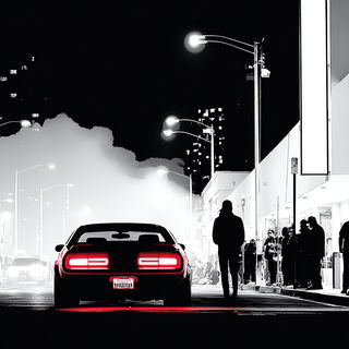 The Blackround Society style, Midjourney V7: cinematic shot from sci-fi movie