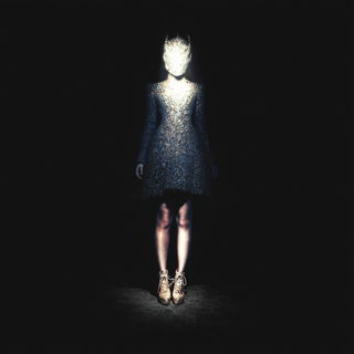 Stormlight Longexposure style, Midjourney V7: haute-couture fashion outfit