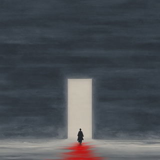 Voidbank Serigraphy style, Midjourney V7: cinematic shot from sci-fi movie
