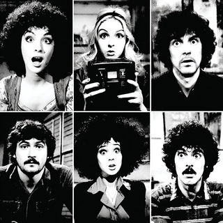 Fungifilm style, Midjourney V7: black-and-white manga comic strip