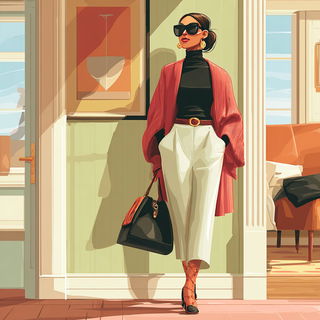Redstone Isopleth style, Midjourney V7: haute-couture fashion outfit