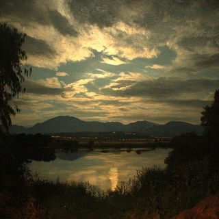 Grit Baroque Portraiture style, Midjourney V7: realistic landscape photograph of quiet dawn