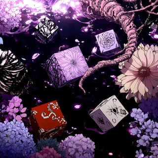 Chromacollagism style, Midjourney V7: creative pattern composition