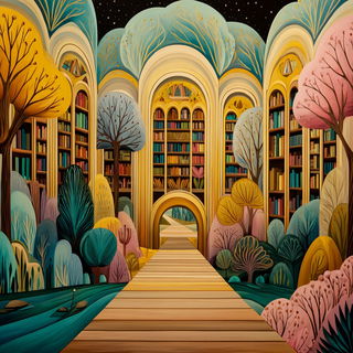 Chromaflorism style, Midjourney V7: Midlibrary