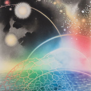 Celwash Prismatics style, Midjourney V7: editorial illustration for popular scientific magazine cover