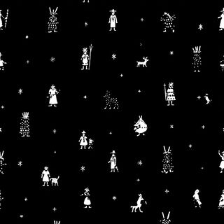 Starglass Littoralism style, Midjourney V7: traditional folk art