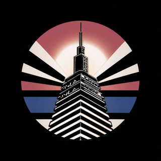 Roselacquer style, Midjourney V7: bold minimalist logo design for Istanbul city municipal services