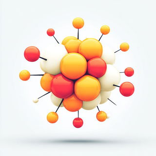 Pressed Sunfaces style, Midjourney V7: abstract 3D render