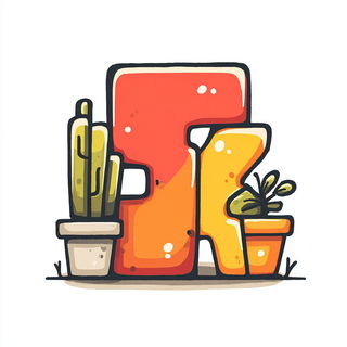 Pressed Sunfaces style, Midjourney V7: typographic composition with large letters