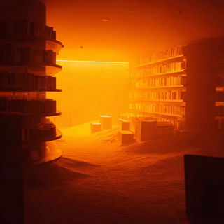 Vitrious Catacomb style, Midjourney V7: Midlibrary