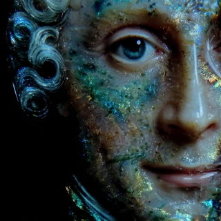 Hydrofacet style, Midjourney V7: classical 18th-century oil painting