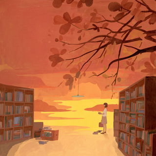 Rustlit Storybook Painting style, Midjourney V7: Midlibrary