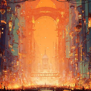 Calligrafleur style, Midjourney V7: cinematic shot from sci-fi movie