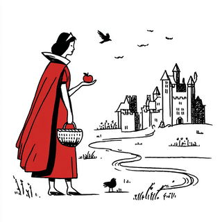 Tealwinter Cartography style, Midjourney V7: retro fairy-tale illustration