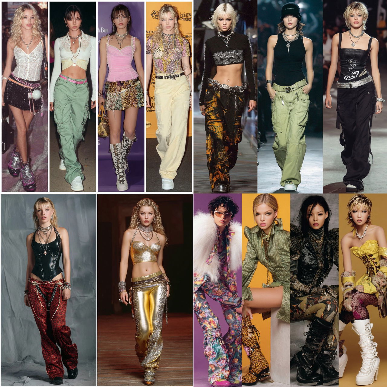 2000s fashion style, Midjourney V7, render 1 of 4