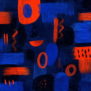 Stencil Thicket style, Midjourney V7: abstract 3D render
