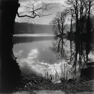Smokecloth Apparition style, Midjourney V7: realistic landscape photograph of quiet dawn
