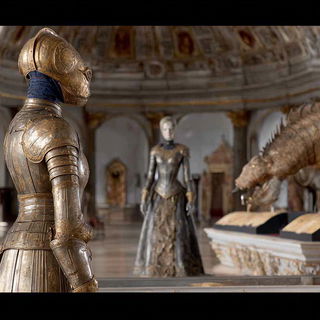 Tessera Crown style, Midjourney V7: cinematic shot from sci-fi movie