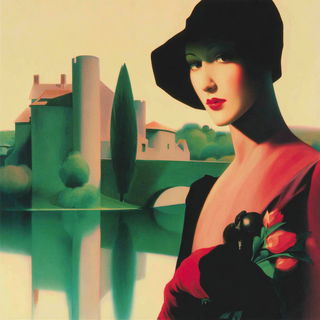 Vermarch style, Midjourney V7: retro fairy-tale illustration