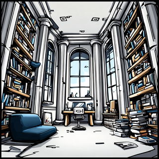 Inkshock Urbanism style, Midjourney V7: Midlibrary