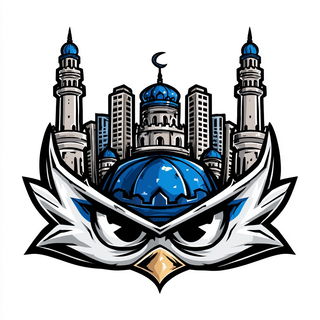 Inkshock Urbanism style, Midjourney V7: bold minimalist logo design for Istanbul city municipal services