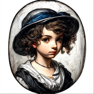 Inkshock Urbanism style, Midjourney V7: classical 18th-century oil painting