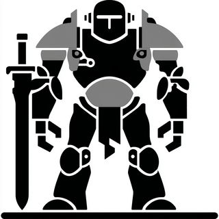 Veranda Silhouette style, Midjourney V7: concept art character design of retropunk steam knight
