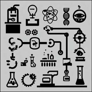 Veranda Silhouette style, Midjourney V7: editorial illustration for popular scientific magazine cover
