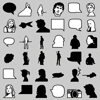 Veranda Silhouette style, Midjourney V7: black-and-white manga comic strip